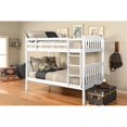 thumbnail image 2 of Claire Twin over Twin Wood Bunk Bed in White-Mattresses Not Included, 2 of 5