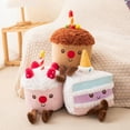 thumbnail image 2 of Cute Strawberry Cake Plush Toy Soft Cake Pillow Birthday Cake Party Creative Gift Children's Gift Cartoon Chocolate Toy Gift for Girls Children's Companion Toy, 2 of 11