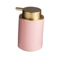 thumbnail image 4 of Ceramic Soap Dispenser Lotion Bottle Decorative Multipurpose Refillable Dish Soap Dispenser for Bath Bathroom Countertop Home Pink, 4 of 8