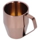 thumbnail image 2 of Taza Taza Taza de agua de café europea con superficie de diamante de doble capa de acero inoxidable 304 con mangoOro rosa, 2 of 8