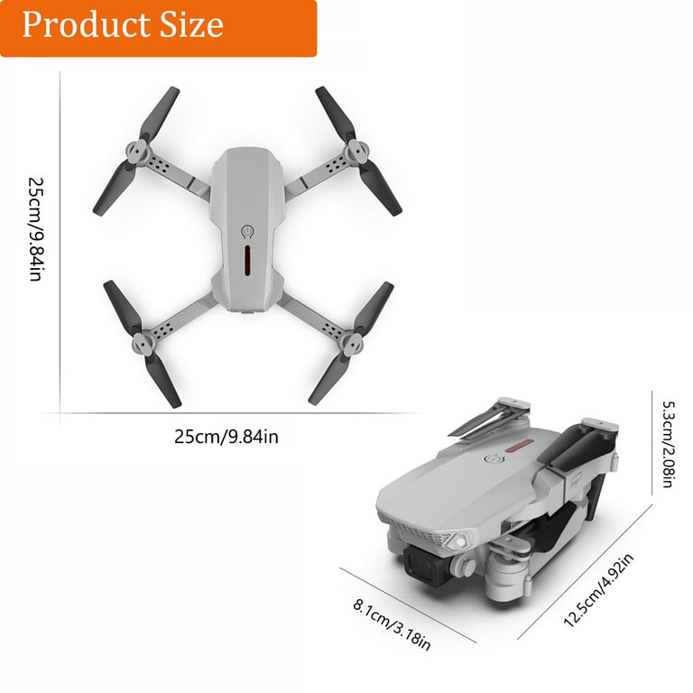 E88 Drone - 4K HD Dual Wide-Angle Lens Camera Mini Drone – RCDrone
