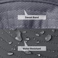 thumbnail image 6 of Sun Hats for Men Women, Wide Brim Summer UV Protection Cap, Fishing Hat UPF 50+ Breathable Foldable Hat for Fishing Hiking Beach, Breathable Summer Outdoor Hat, Grey, 6 of 7