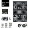 thumbnail image 6 of Beverly Rug, Outdoor Area Rug, Moroccan Plastic Outdoor Rug Waterproof 9X12 in Black / White, 6 of 7