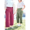 thumbnail image 4 of Woman Within Plus Size Convertible Length Cargo Pant Pants, 4 of 6