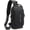 Black, variant on Fashion New Carbon Fiber Streamline Anti-Theft Sling Bag,Crossbody Shoulder Bag with USB Charging Port,For Sports Travel
