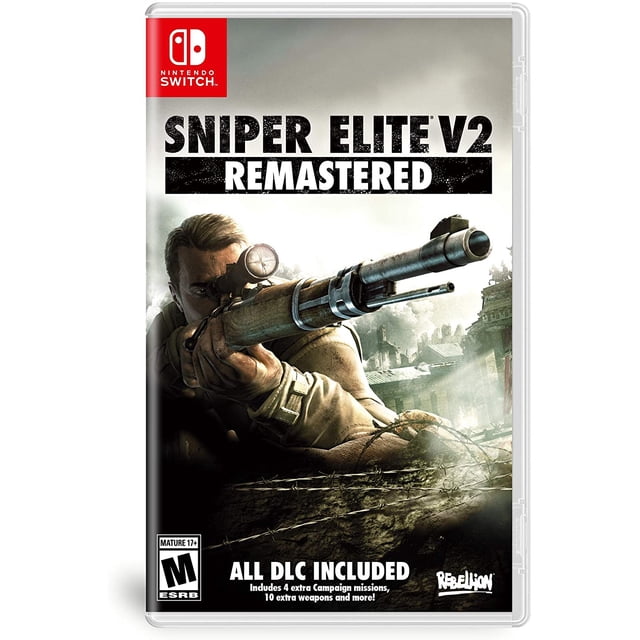 Videojuego Sniper Elite V2 Remastered Nintendo Switch Remasterizado Acción