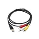 thumbnail image 1 of Cable USB macho a 3 RCA macho Adaptador de sonido Video Transmisión de Señal para TV DVD 1080p Magideal Cable USB macho a 3 RCA macho, 1 of 6