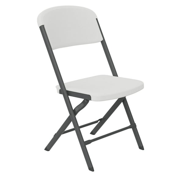 Lifetime Commercial Bypass Frame Folding Chair, Single and 4 Pack