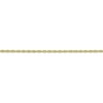 thumbnail image 3 of 10K Yellow Gold 1.55mm Carded Cable Rope Chain 18 Inch, 3 of 6