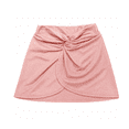 thumbnail image 2 of Women's Pink Sparkle Twist Front Swim Cover Up Sarong Skirt Size M (8-10), 2 of 5