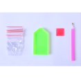 thumbnail image 4 of Pintura de diamante Unicornio con luces LED DIY Forma especial Taladro completo Cristal Diamante Dibujo Lámpara de noche para decoración del hogar, 4 of 5