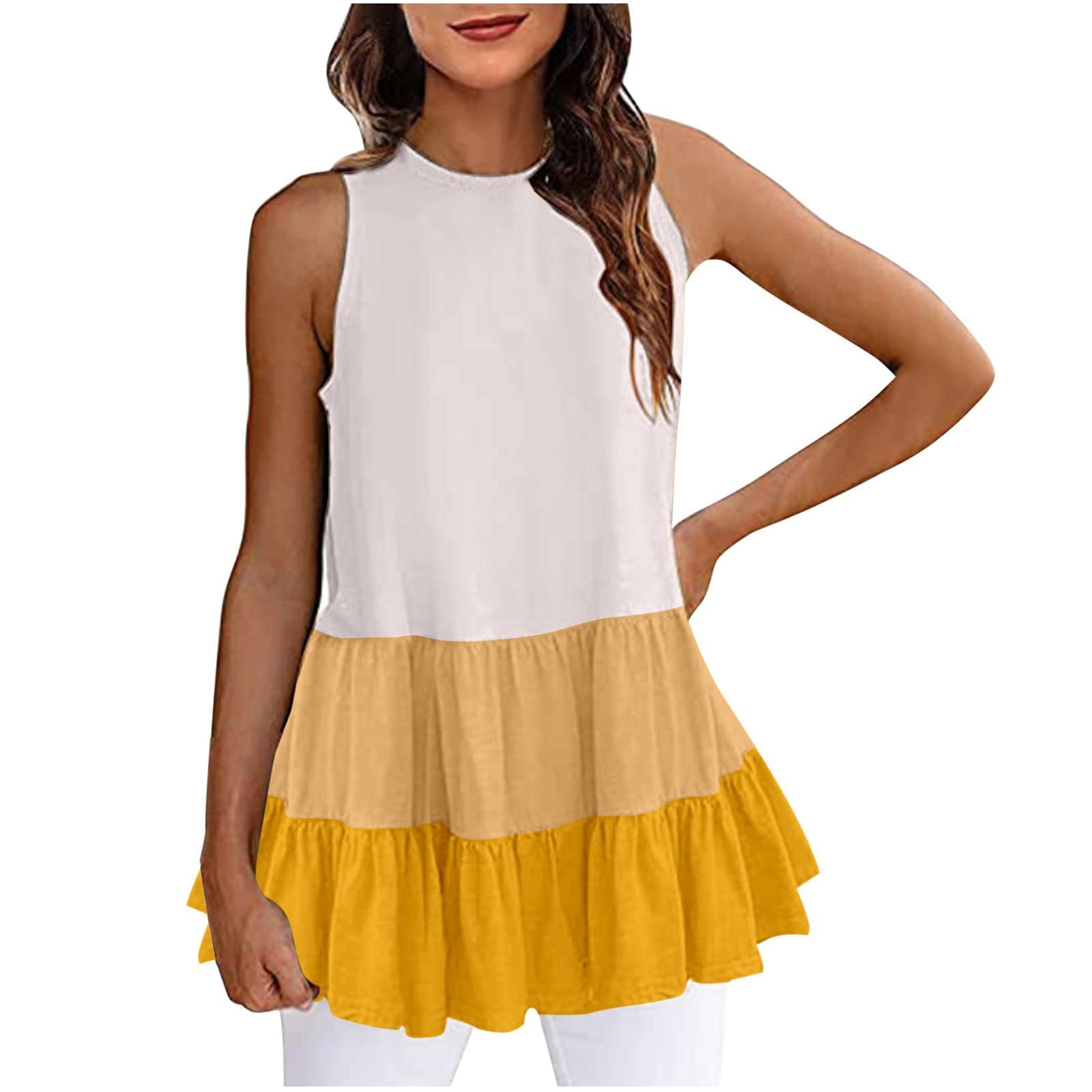 Cute Babydoll Tops for Women Color 
