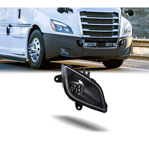 LED Fog Lights Lamp Replacement for Freightliner Cascadia P4 (2018 & Present) Trucks Passenger Right Side - A66-03653-003, A66-03653-001, TD01-02-012BR-12, ATX29316, S-29316