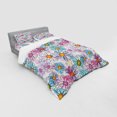 thumbnail image 3 of Ambesonne Colorful Bedding Set 3 Pcs, Retro Spring Grunge, Twin, Multicolor, 3 of 3