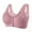 Pink, variant on Plus Size Support Sports Bras for Women Large Bust Strapless Bra Push up Big Bust Backless Padded Nursing Bra White Sports Bras for Women Padded Bra for Plus Size Sale for Women