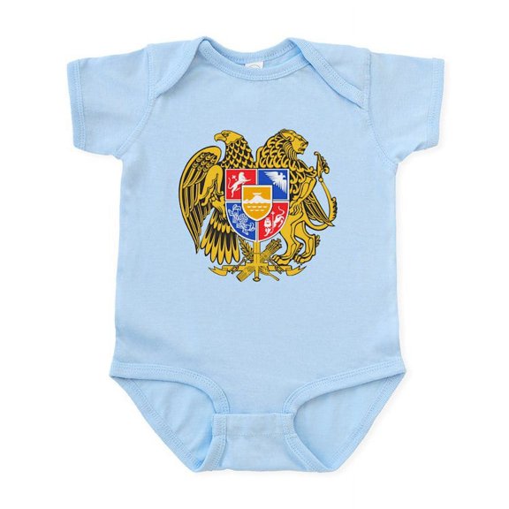 CafePress - Armenia Coat Of Arms Infant Bodysuit - Baby Light Bodysuit, Size Newborn - 24 Months