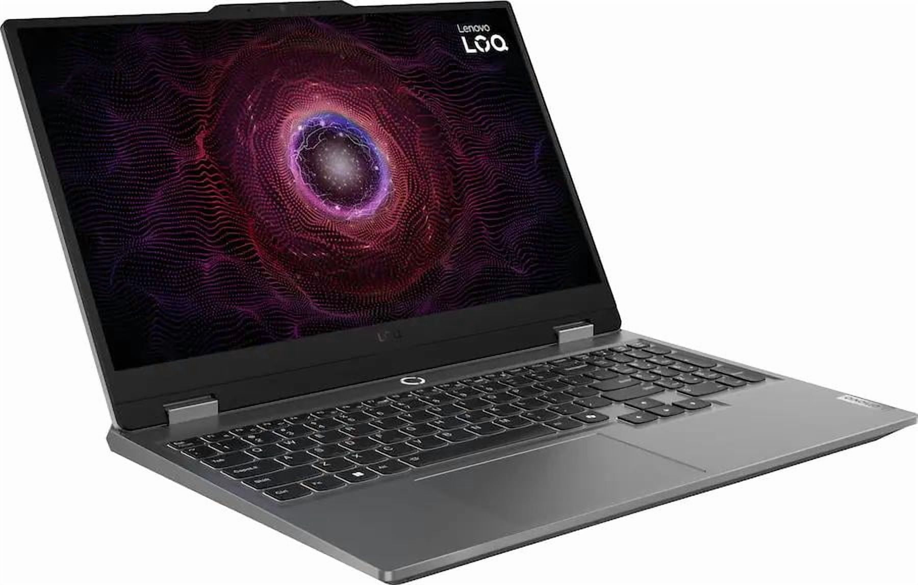 Lenovo - LOQ 15.6" Full HD Gaming Laptop - AMD Ryzen 5 7235HS - 12GB Memory - NVIDIA GeForce RTX 4050 - 512GB SSD - Luna Grey