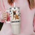 thumbnail image 6 of French Bulldog Gift for Dog Owner,40oz French Bulldog Tumbler with Handle Insulated Reusable Stainless Steel Travel Water Bottle (Color 1), 6 of 6