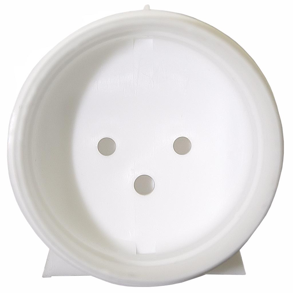 General 18832 T12 Right Angle White Fluorescent Light Bulb End Cap