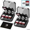 thumbnail image 1 of 2X CamKix Étui de Remplacement pour Nintendo Switch - Convient jusqu'à 48 Jeux Nintendo Switch - Système de Rangement Protecteur -, 1 of 5