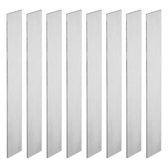 Uxcell 8 Pack 1084 Steel for Knife Making Steel, 12" x 1 1/2" x 1/8" Steel Flat Bar