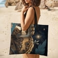 thumbnail image 5 of Night Butterfly Floral Cosmic Art Beautiful Outdoor Picnic Blanket, Foldable Waterproof Beach Mat, Portable Beach Blanket for Beach Camping, Hiking, Family Concerts, 5 of 8
