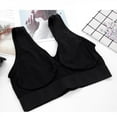 thumbnail image 5 of Women's Fitness Yoga Sports Bra Running Gym Shockproof Underwear Seamless Fitness Top Bra Sleep Bra Without Chest Pad, 5 of 6