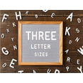thumbnail image 3 of Felt Letter Board 10x10 +2sets PRE-Cut Letters +Stand +UPGRADED WOODEN Sorting Tray! Letters Board, Letter Boards, Letterboard, Word Board, Message Board, Letter Sign, Changeable, 3 of 7