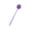 A006- Light Purple, variant on Shower Scrubber with Long Handle and Double-Sided Silicone Design, Pink, for Women Daily Bathing and Back Massage
