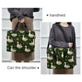 thumbnail image 6 of 16" Laptop Briefcase for Work Travel Laptop Shoulder Bag Carrying Handbag Laptop Case Cartoon Geese Carrying Presents, 6 of 8