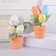 thumbnail image 5 of Artificial Easter Egg Flowers - Colorful Foam Cartoon Easter Eggs, Artificial Easter Stems | Easter Egg Branches for Flower Arrangement, Gifts Ornaments, Charming Easter Decor for Living Room - (D), 5 of 8