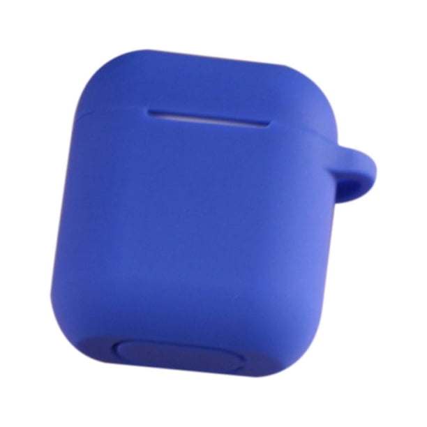 Inteprter Funda de silicona resistente al agua, funda protectora + gancho antipérdida para Relojes inteligentes Azul oscuro
