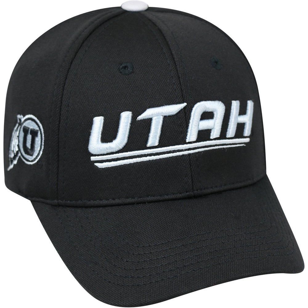 University Of Utah Utes Black Baseball Cap