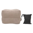 thumbnail image 2 of Inflatable Foot Rest Pillow, Portable PVC Flocking Footrest for Office, Home,Travel, Reducing Fatigue, 2 of 8