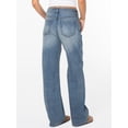 thumbnail image 4 of Celebrity Pink Women's and Women's Plus Slouchy Wide Leg Jean, Available in 30", 32", and 34" inseams, Sizes 1-24W, 4 of 6