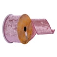 thumbnail image 1 of Vickerman Q220533 2.5 in. x 10 Yards Velvet Ribbon, Chalk Pink, 1 of 2