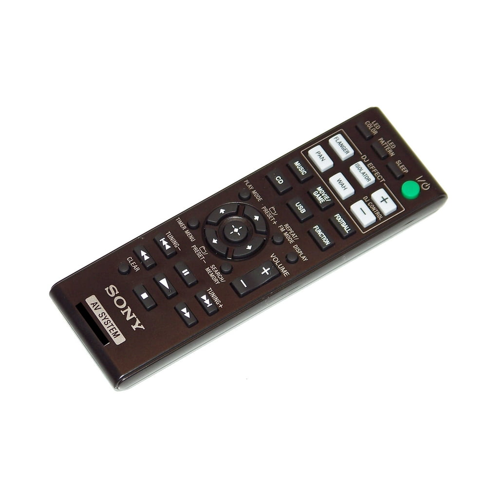 OEM NEW Sony Remote Control Originally Shipped With HCDSHAKE99, HCD
