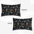 thumbnail image 2 of Lsque Space Rocket Pattern Pillow Case – Soft & Cozy Throw Pillow Cover, Hypoallergenic Cushion Case for Sleeping Women with Envelope Closure-20"x30", 2 of 6