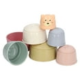 thumbnail image 1 of Vasos apilables para bebés, juguete de construcción, vasos apilables para niños pequeños, juguete apilable educativo temprano para bebés, vasos apilables para niños pequeños, integración perfecta, 1 of 14