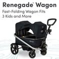 thumbnail image 3 of BOB Gear Renegade Canopy Stroller Wagon Bundle - Nightfall, 3 of 5