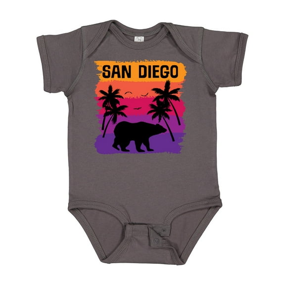 Inktastic San Diego California Sunset Boys or Girls Baby Bodysuit