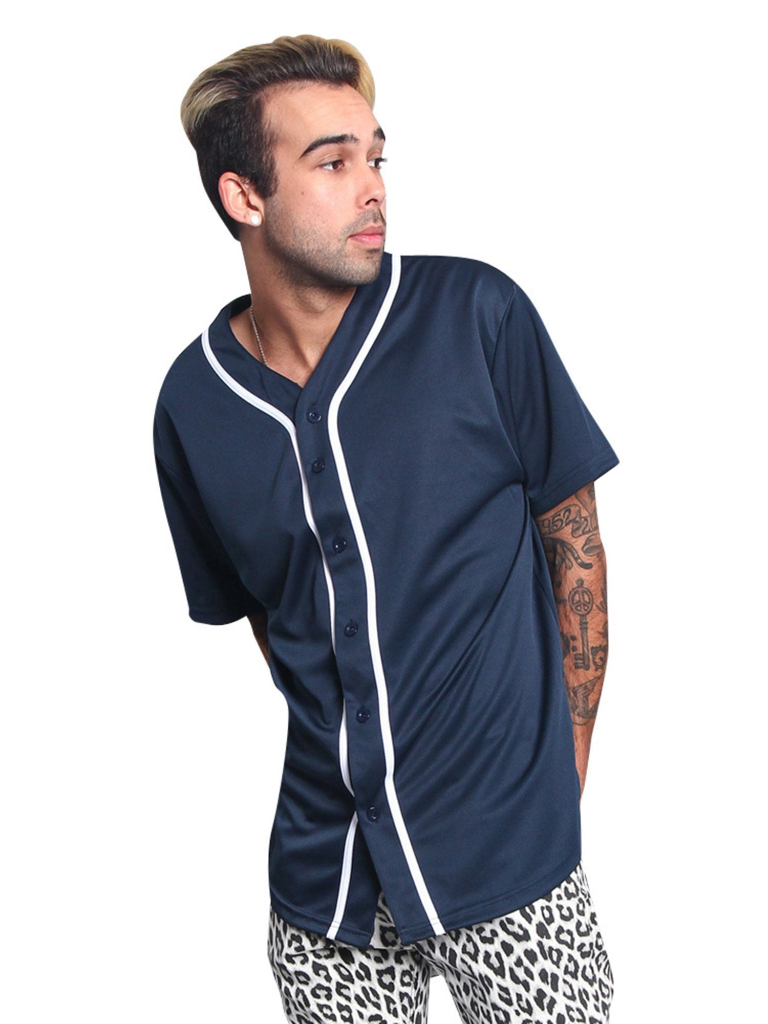 Victorious Men's Two Tone Baseball Jersey 
