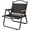 Black, variant on Aishkimo Foldable Camping Chair, 54*47.5*62cm Large Aluminum Frame 600D Black Oxford Fabric for Outdoor Activities Portable Chair for BBQ Camping -Black