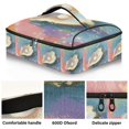 thumbnail image 2 of Iauyy Casserole Carrier for Hot Food Insulated Casserole Travel Carry Bag with Lid Food Warmer Bag for Party/Picnic,A Pearl, 2 of 7