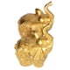 thumbnail image 5 of Estatua de Elefante ANGGREK Estatuilla de Elefante Dorado de Resina Estilo Elegante, 5 of 8
