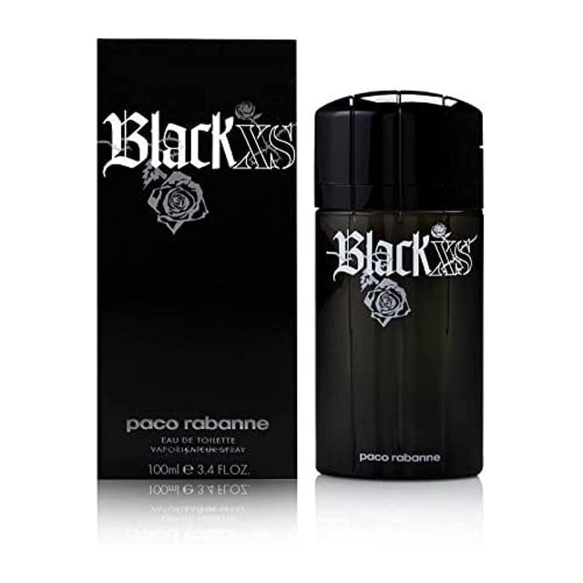 Black Xs de Paco Rabanne para hombres 3.4 Oz Eau De Toilette Spray (botella alta)