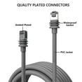 thumbnail image 4 of Starlink Gen 3 Cable, Starlink Cable Extension, Waterproof Satellite Replacement Cable for Starlink Gen3 V3, Standard V3 Cable Waterproof Outdoor Cable with Mounting Accessories, 4 of 7