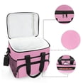 thumbnail image 6 of Cooler bag Hot Pink 15L Insulated Lunch Bag Large Cooler Suitable for camping and picnics, 6 of 7