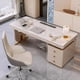 thumbnail image 3 of Luxury Studio Office Desk Executive Study Computer Art Writing Monitor Office Desk Work Mesa Escritorio Italian Furniture My Lux Decor Round, 3 of 9