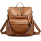 thumbnail image 1 of C-brownMochila de piel elegante para mujer, marrón, 1 of 5